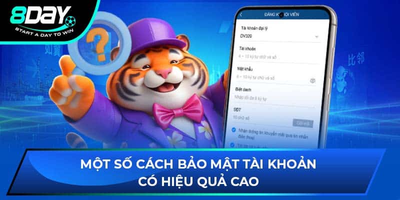 Một số cách bảo mật tài khoản có hiệu quả cao